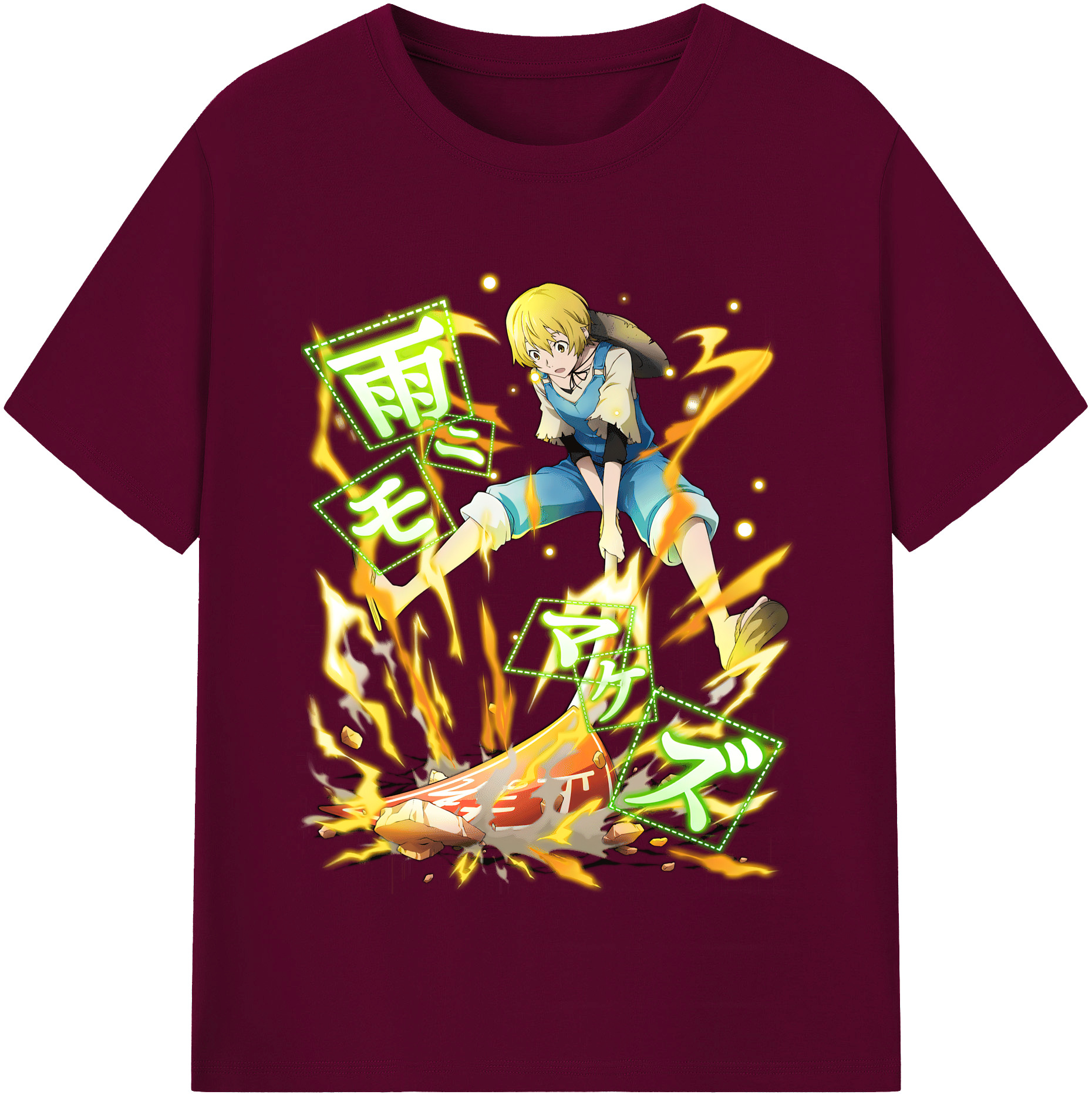 （画像用） 文豪ストレイドッグス Bungo Stray Dogs レディースカジュアルプリントTシャツ（綿100％）